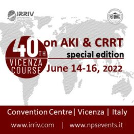 40th Vicenza Course on AKI & CRRT 2022